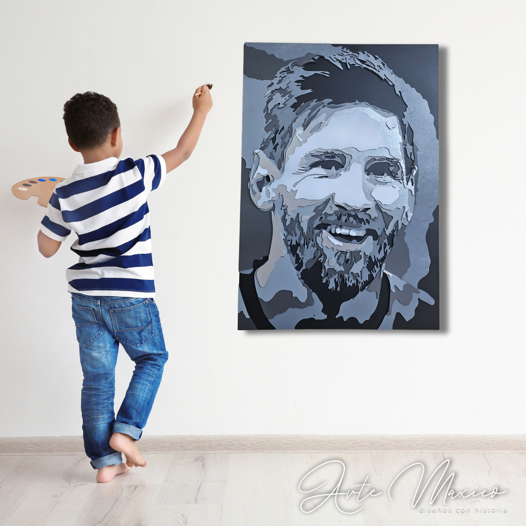 Cuadro Messi