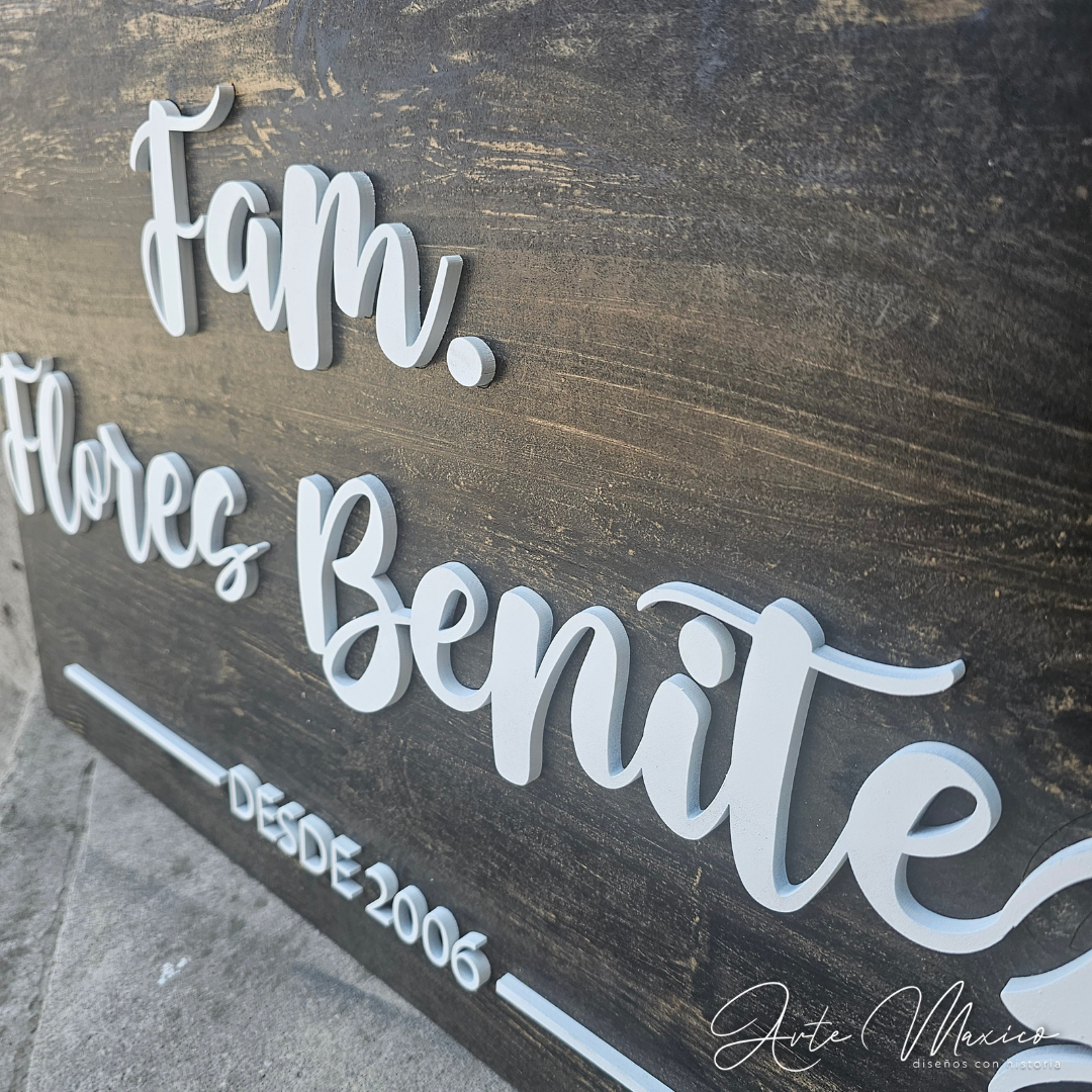 Cuadro Familiar Personalizdo