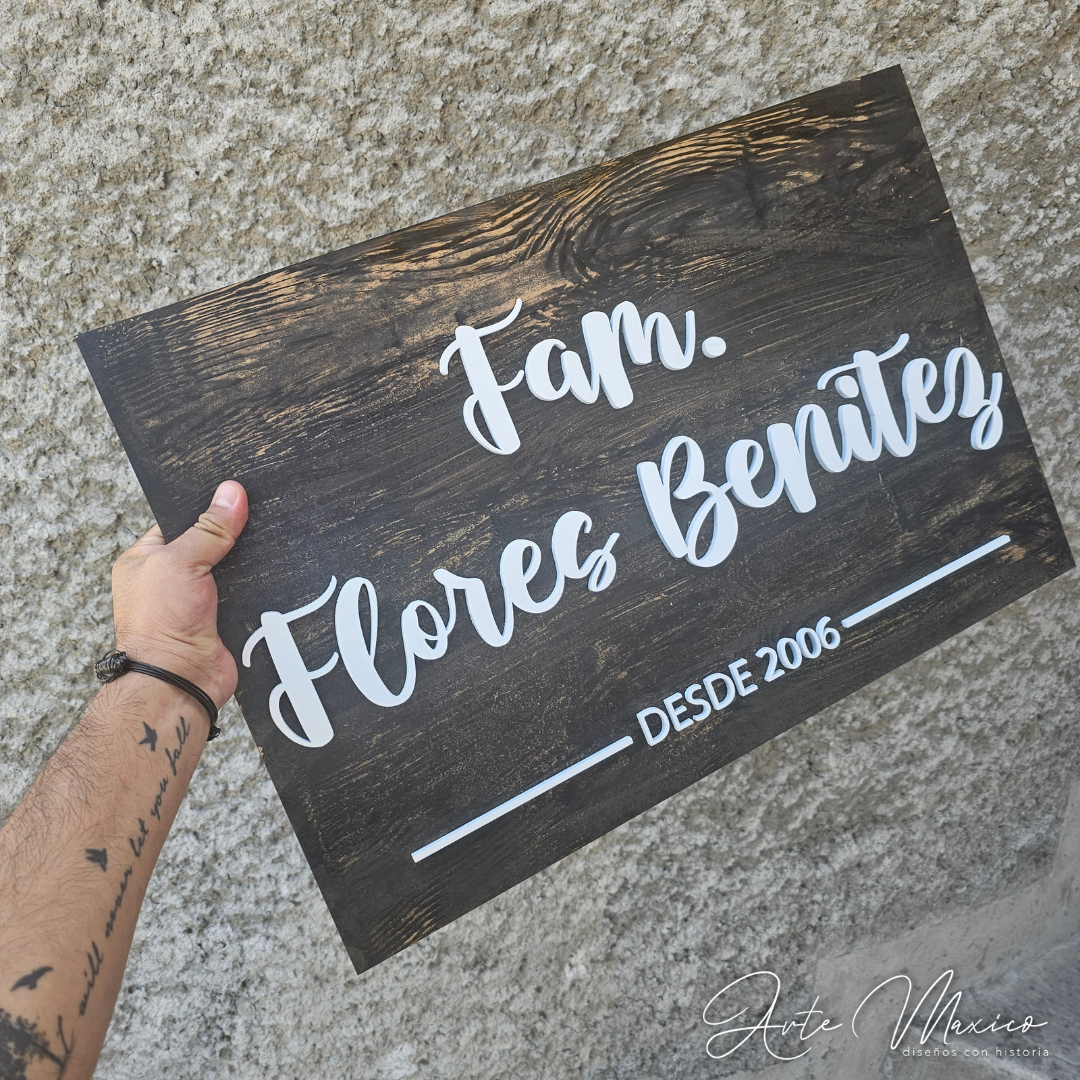 Cuadro Familiar Personalizdo