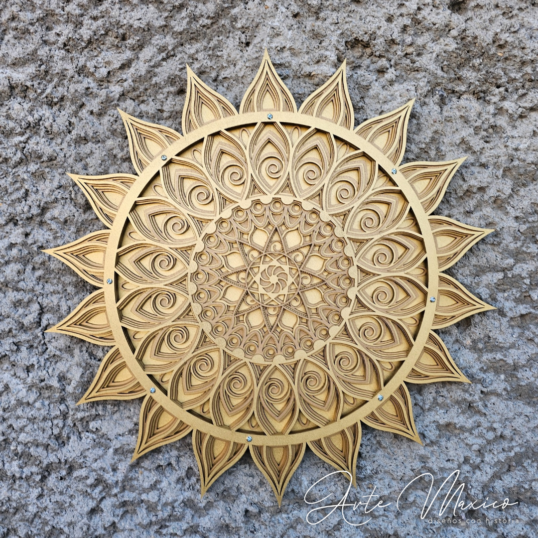Mandala Sol Multicapas