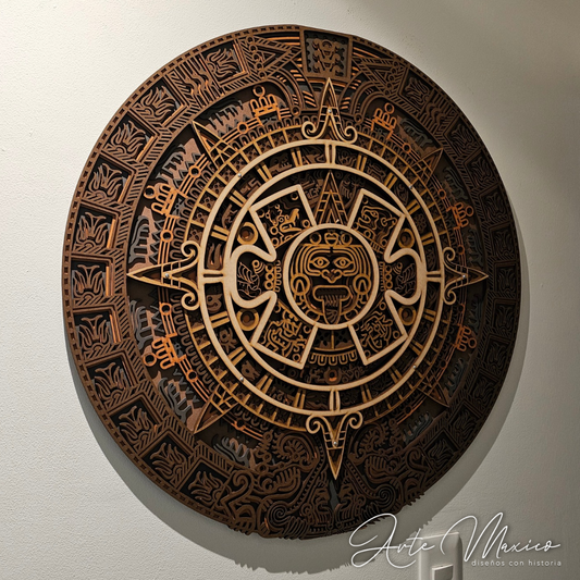 Calendario Azteca Multicapas