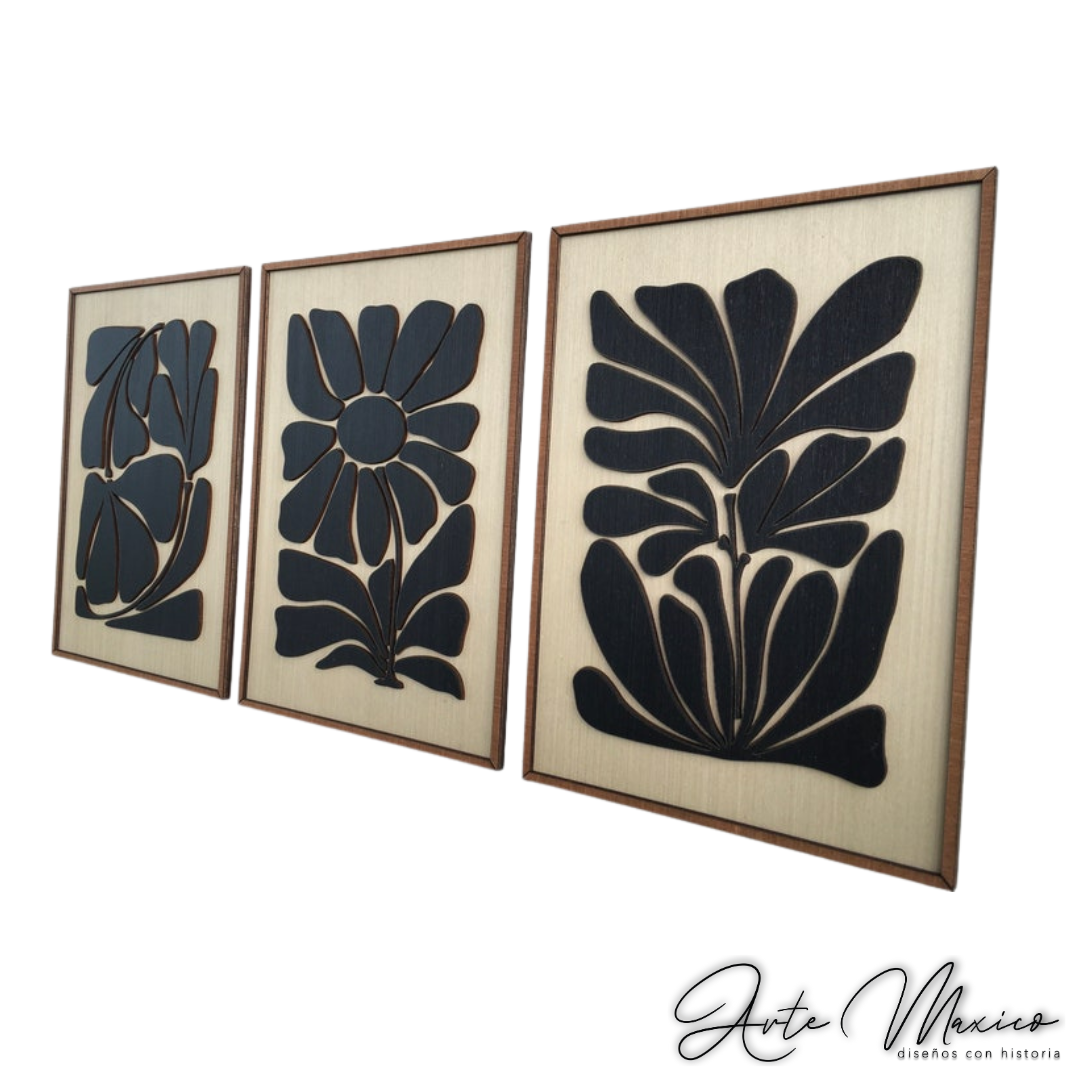 Cuadros Florales Boho