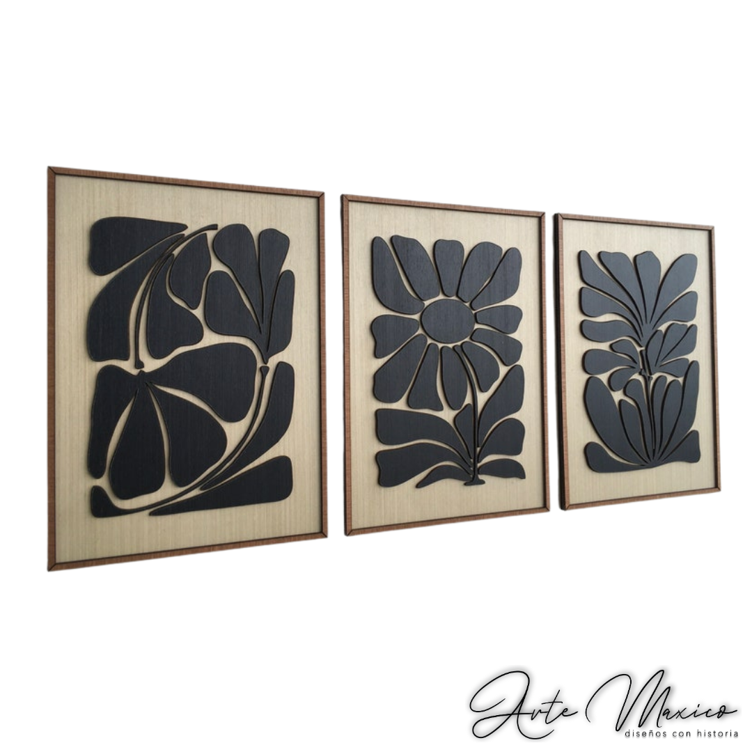 Cuadros Florales Boho