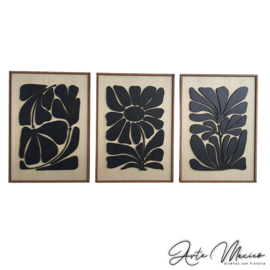 Cuadros Florales Boho