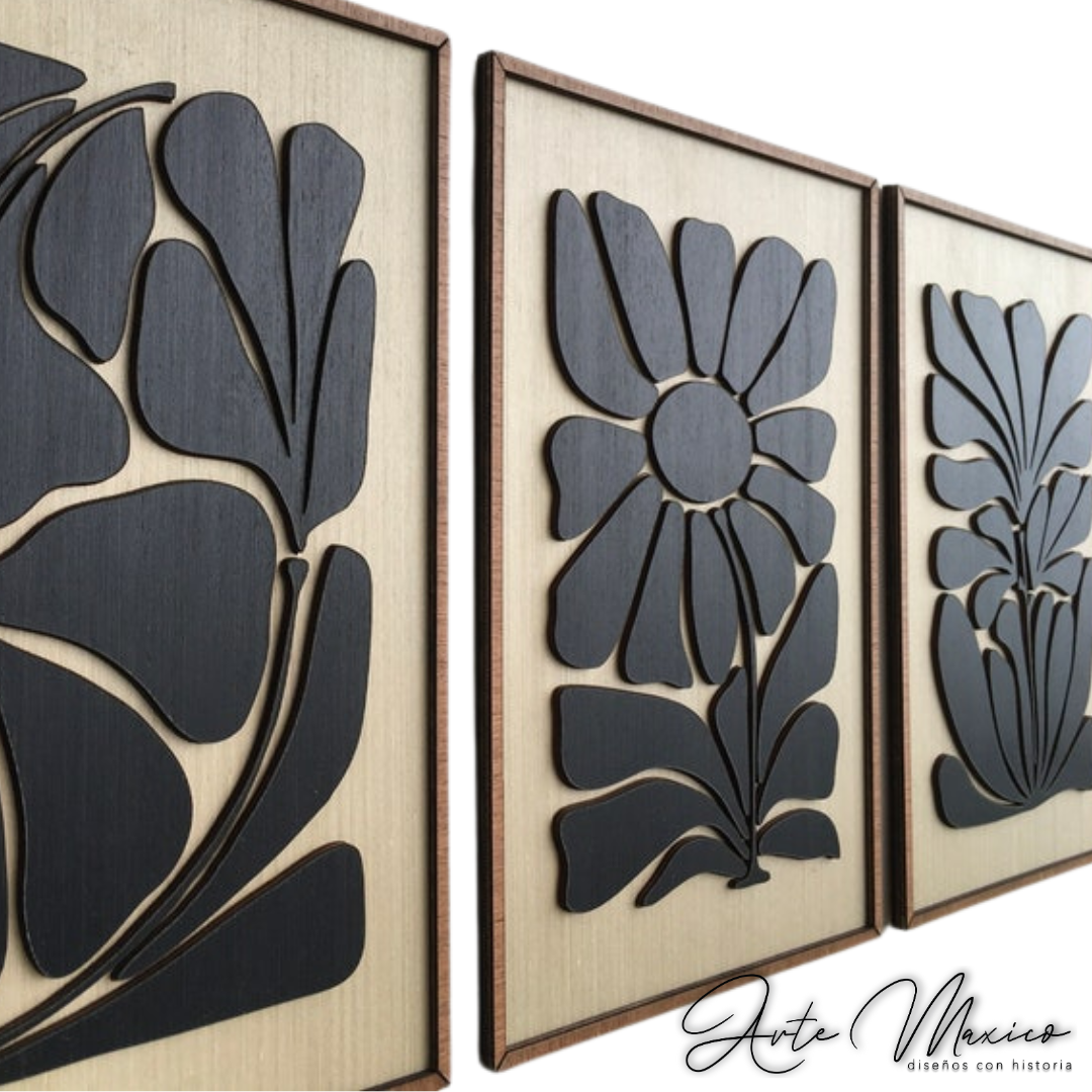 Cuadros Florales Boho