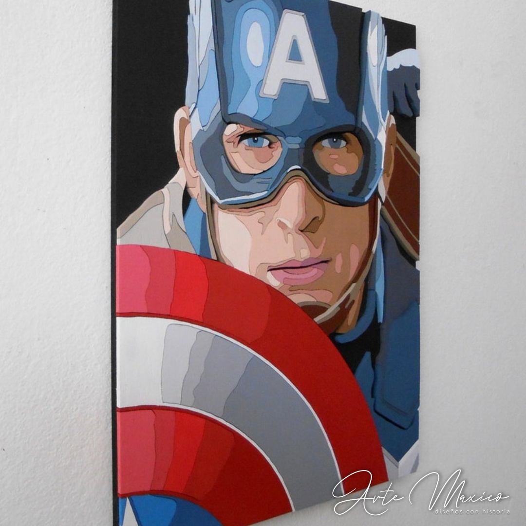 Cuadro Capitán America
