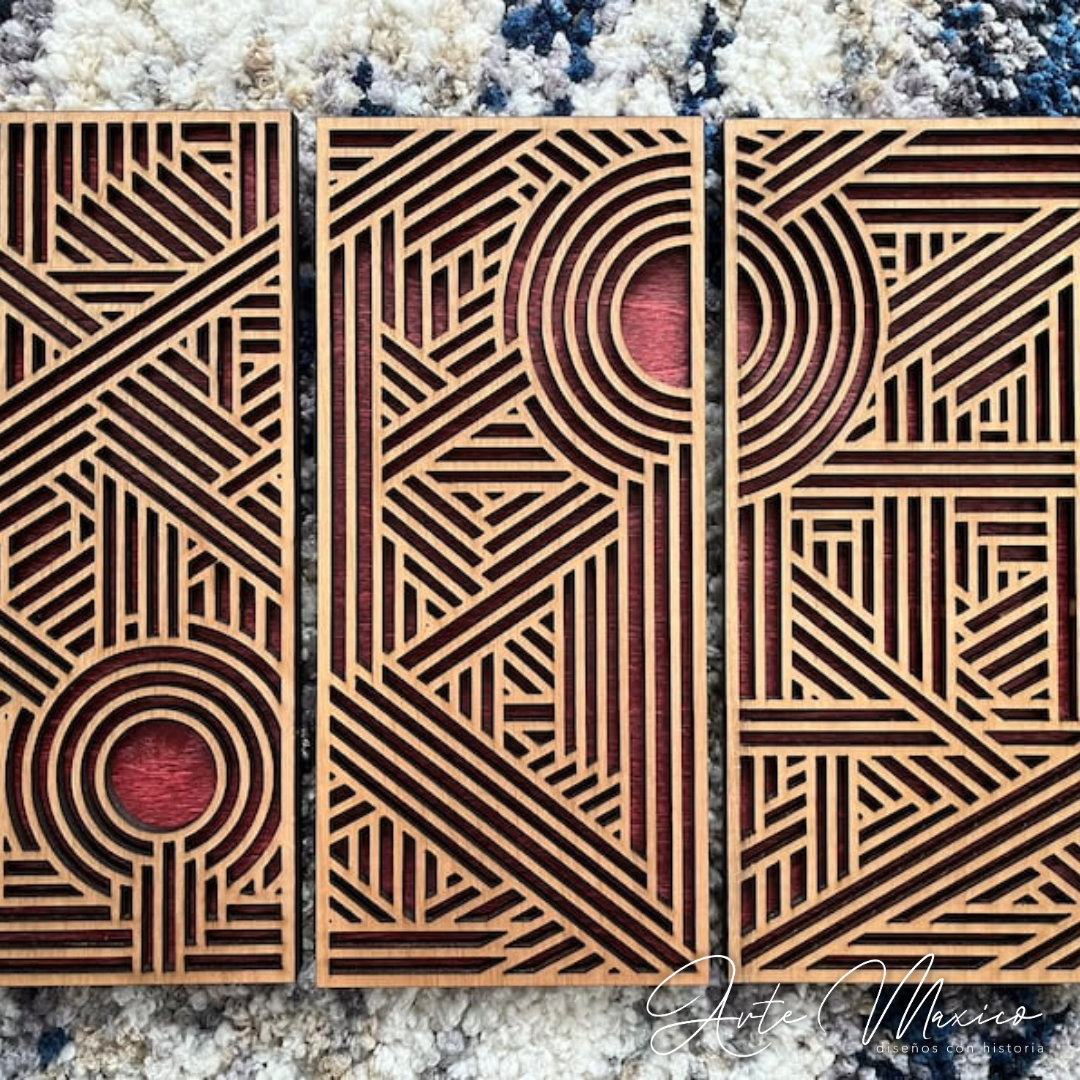 Set de Cuadros Geométricos