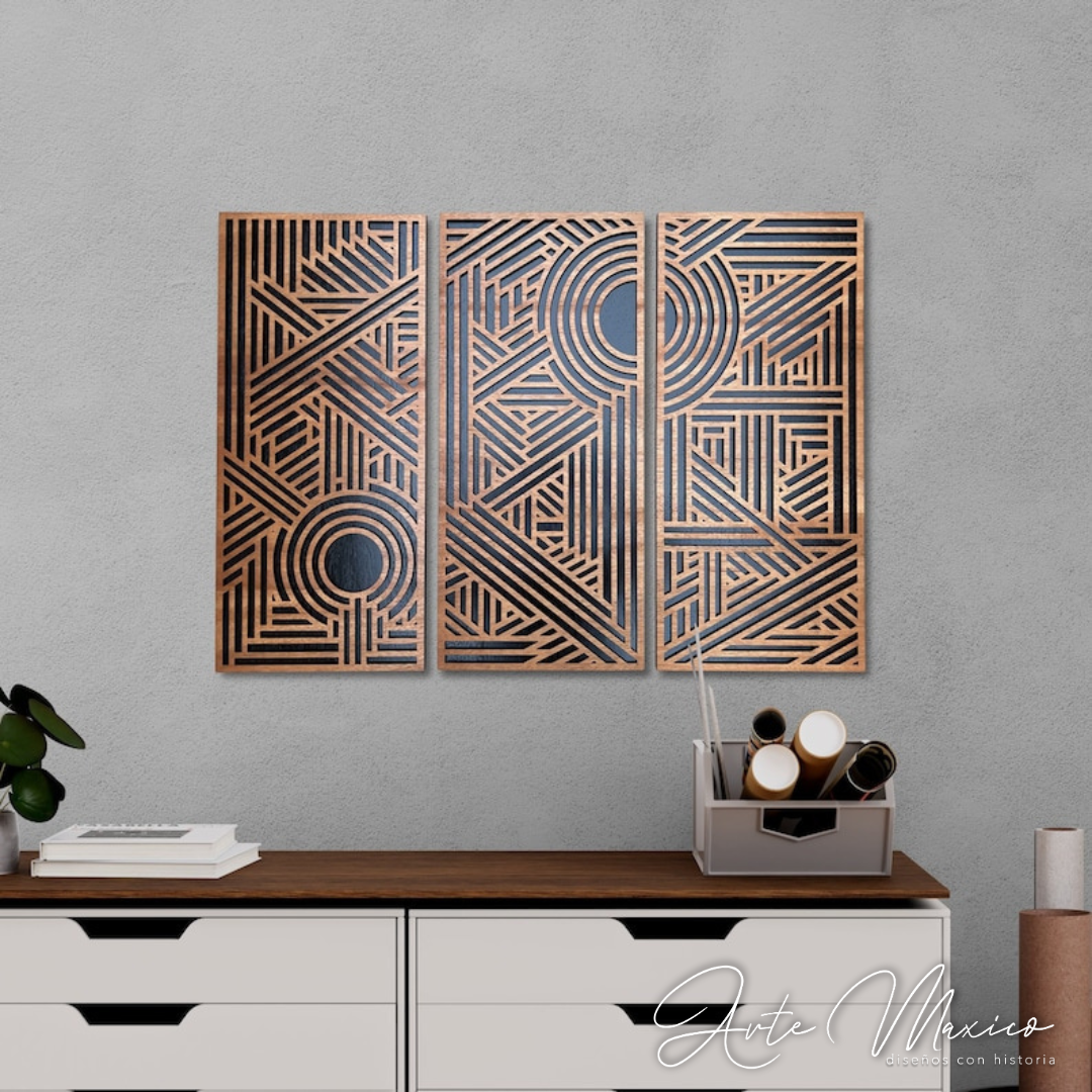 Set de Cuadros Geométricos
