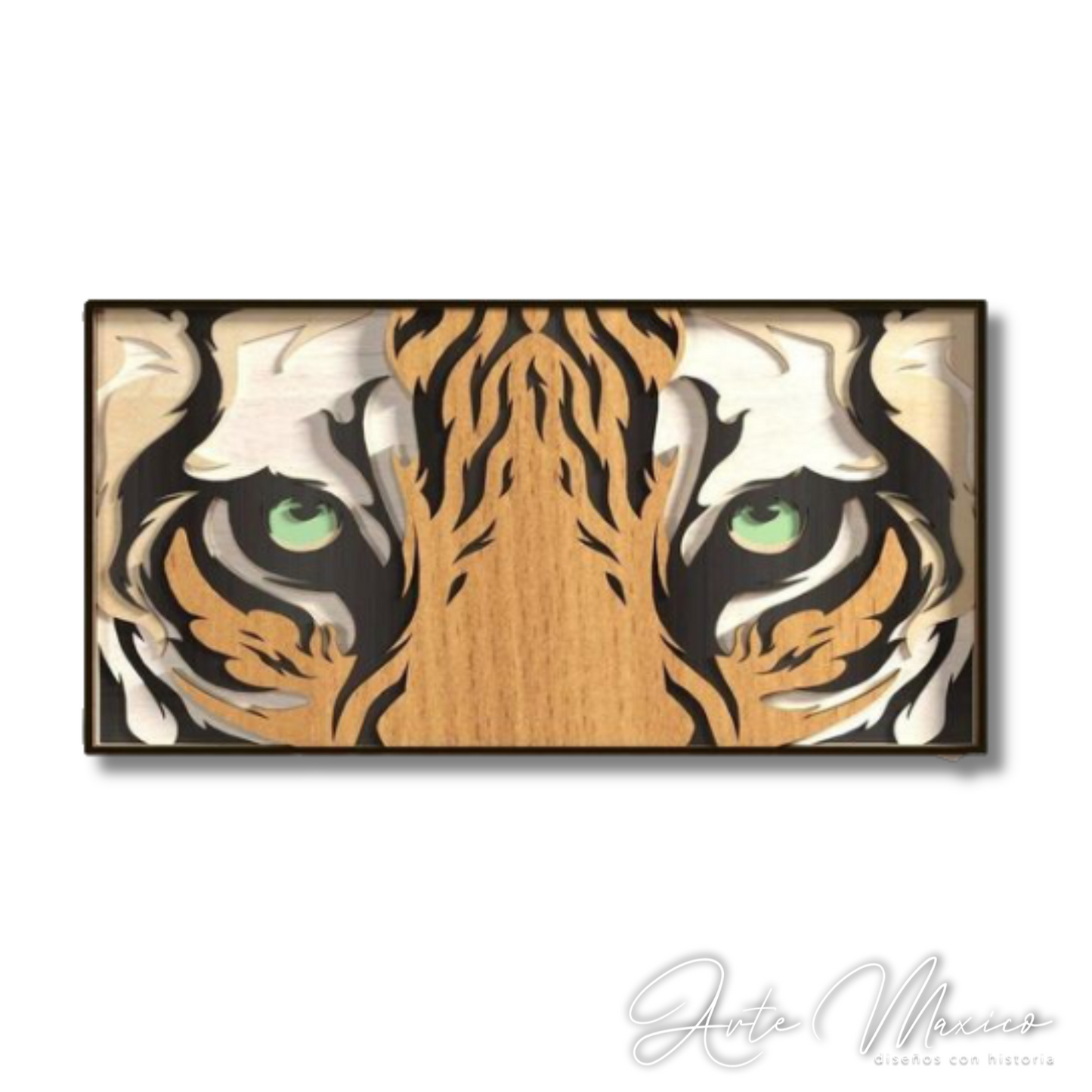 Cuadro Tigre Multicapas