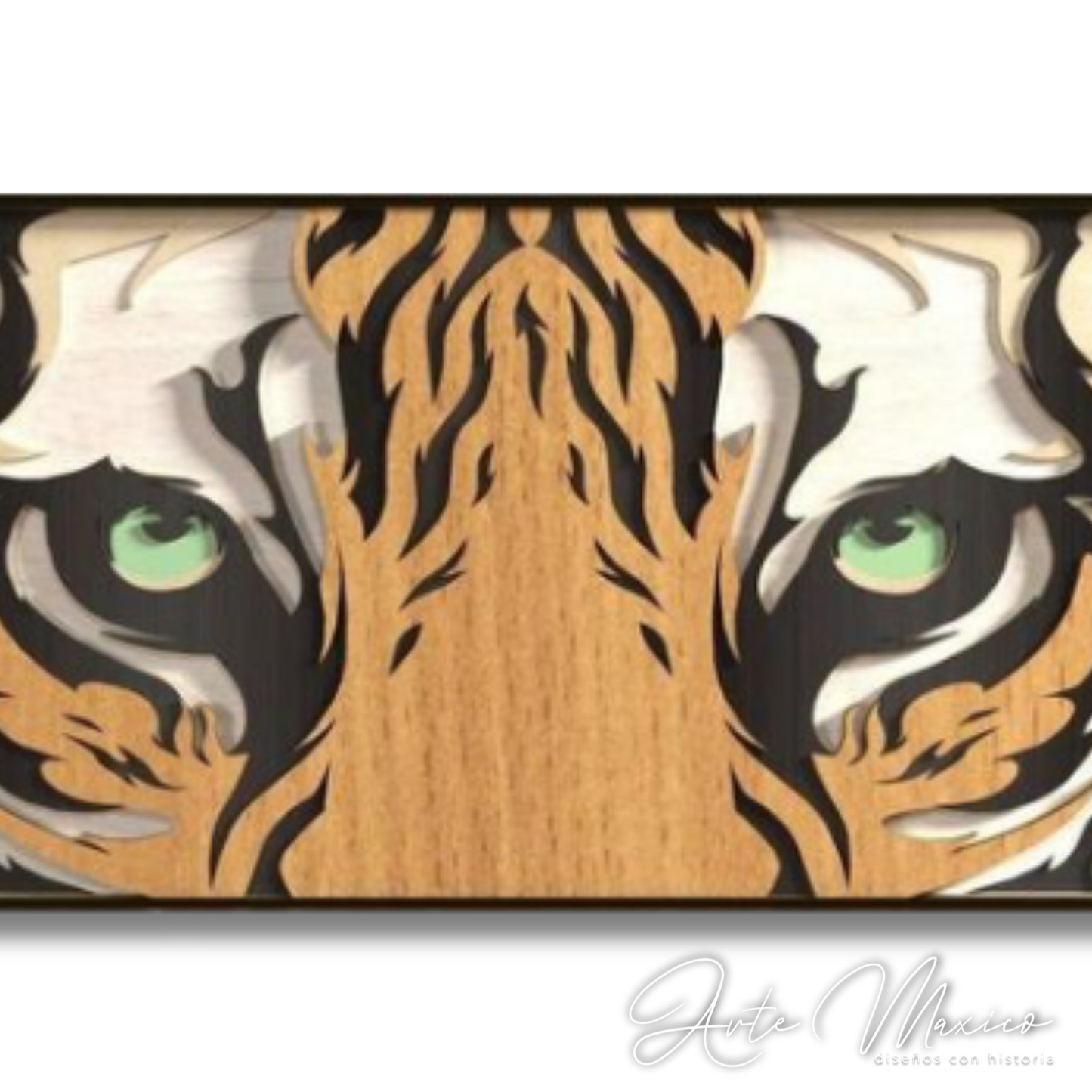 Cuadro Tigre Multicapas