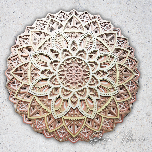 Mandala Multicapas Cobrizo
