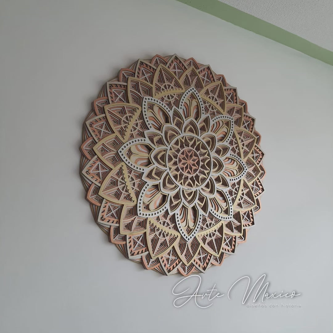 Mandala Multicapas Cobrizo