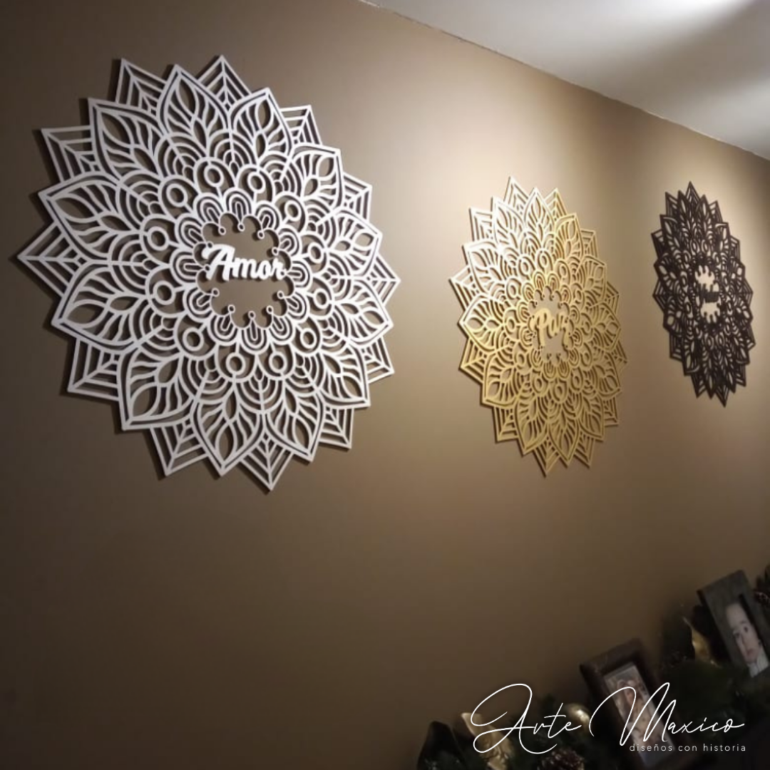 Mandalas Paz Amor y Vida