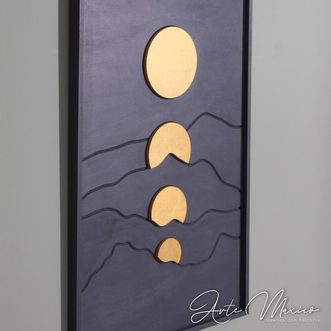 Cuadro Lunar Boho