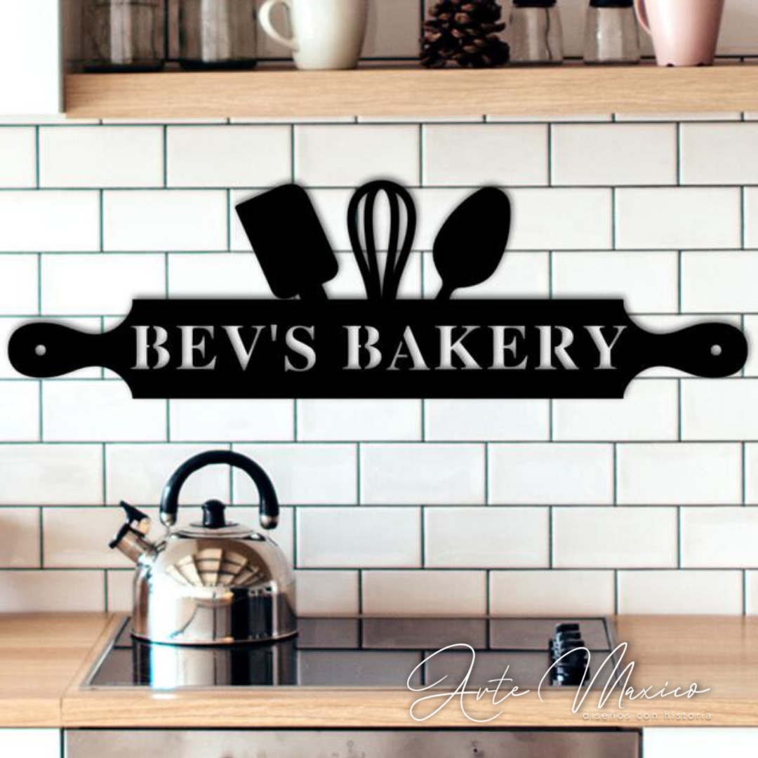 Letrero de Cocina