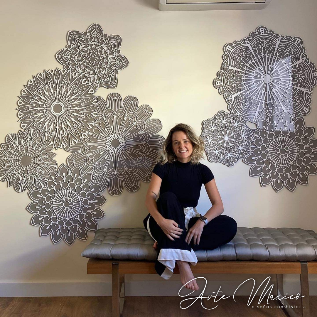 Mandalas Gigantes 8 pz