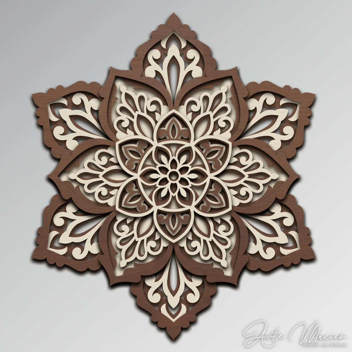 Flor Mandala Multicapas