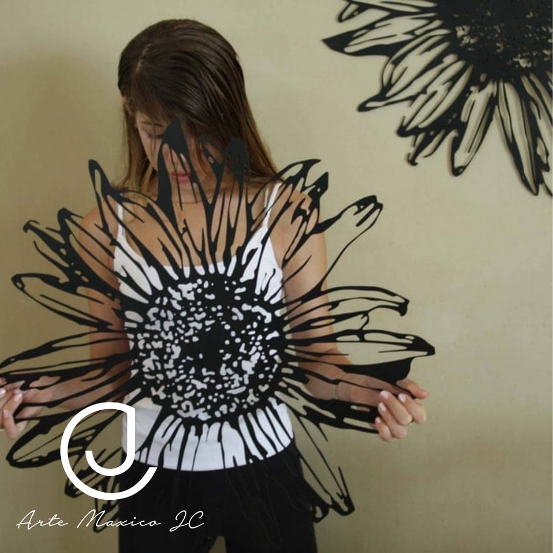 Girasol Decorativo Lineal