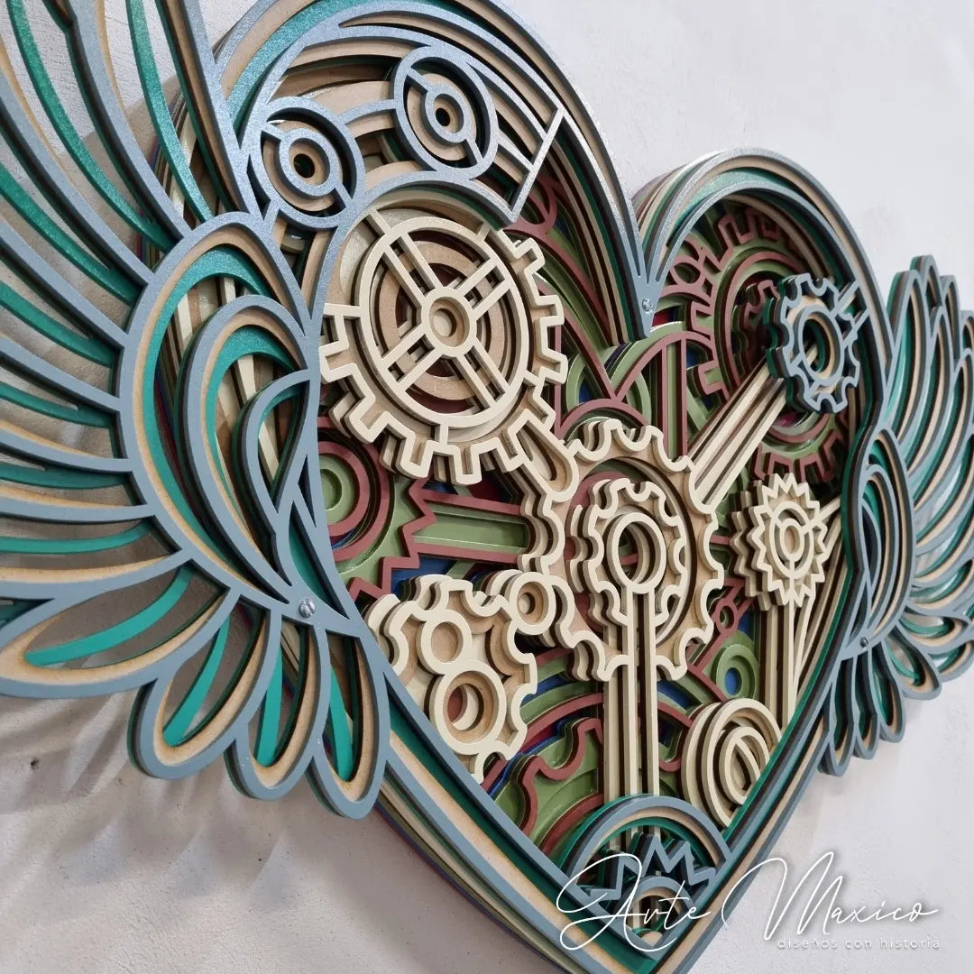 Corazón Alado Multicapas