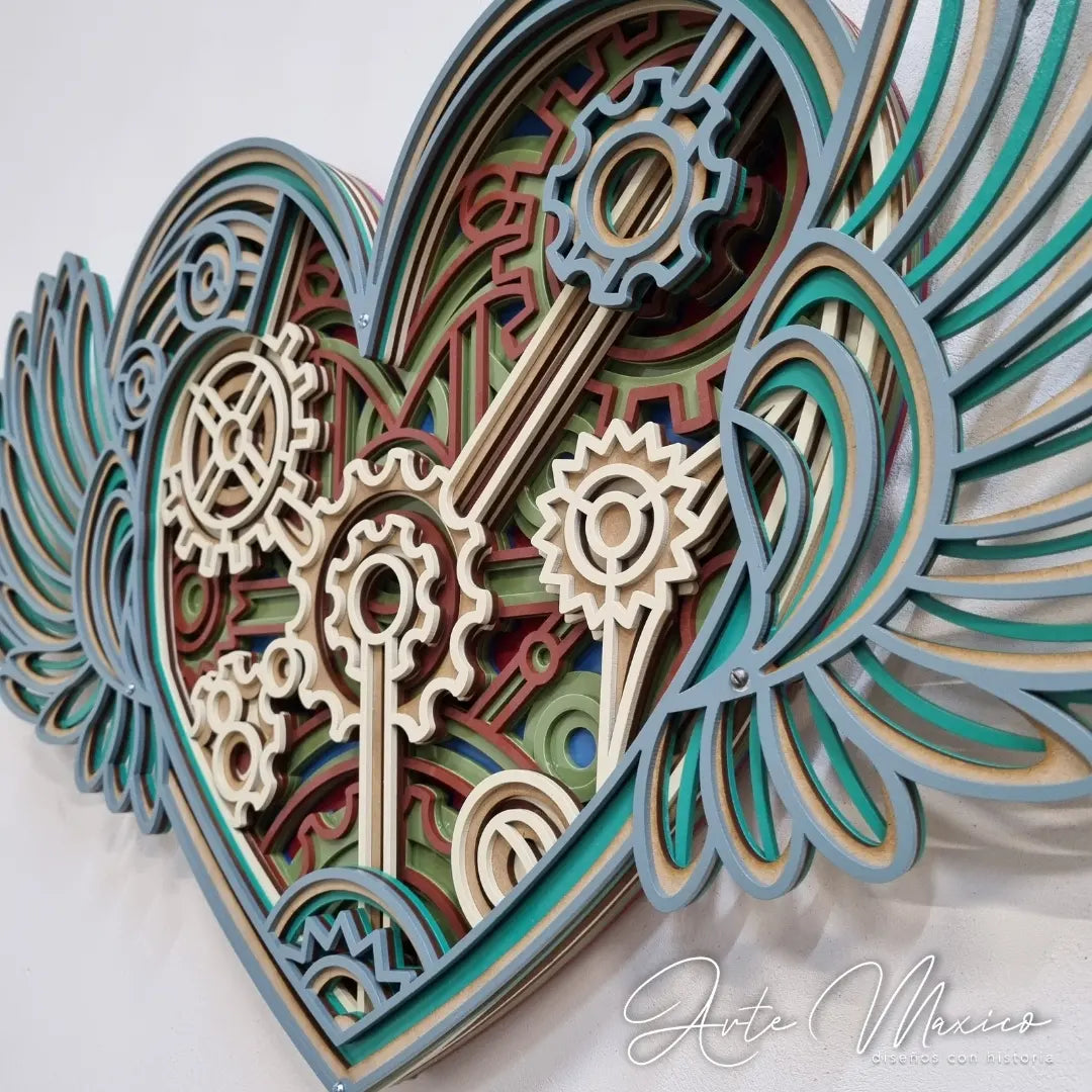 Corazón Alado Multicapas