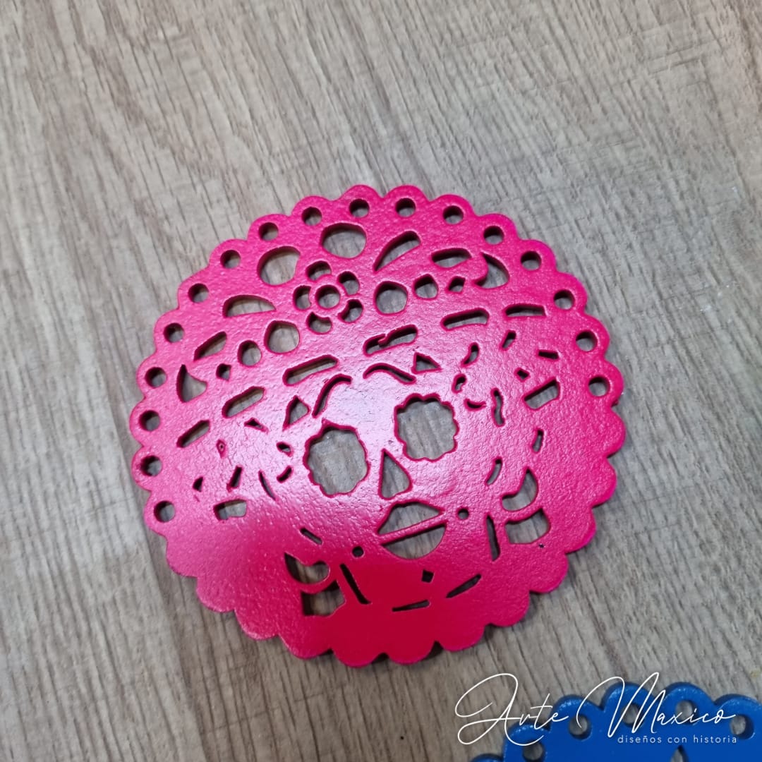 Porta Vasos Papel Picado