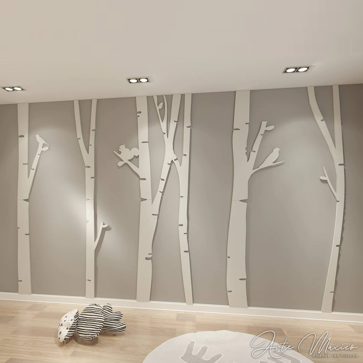 Troncos Decorativos Abedul