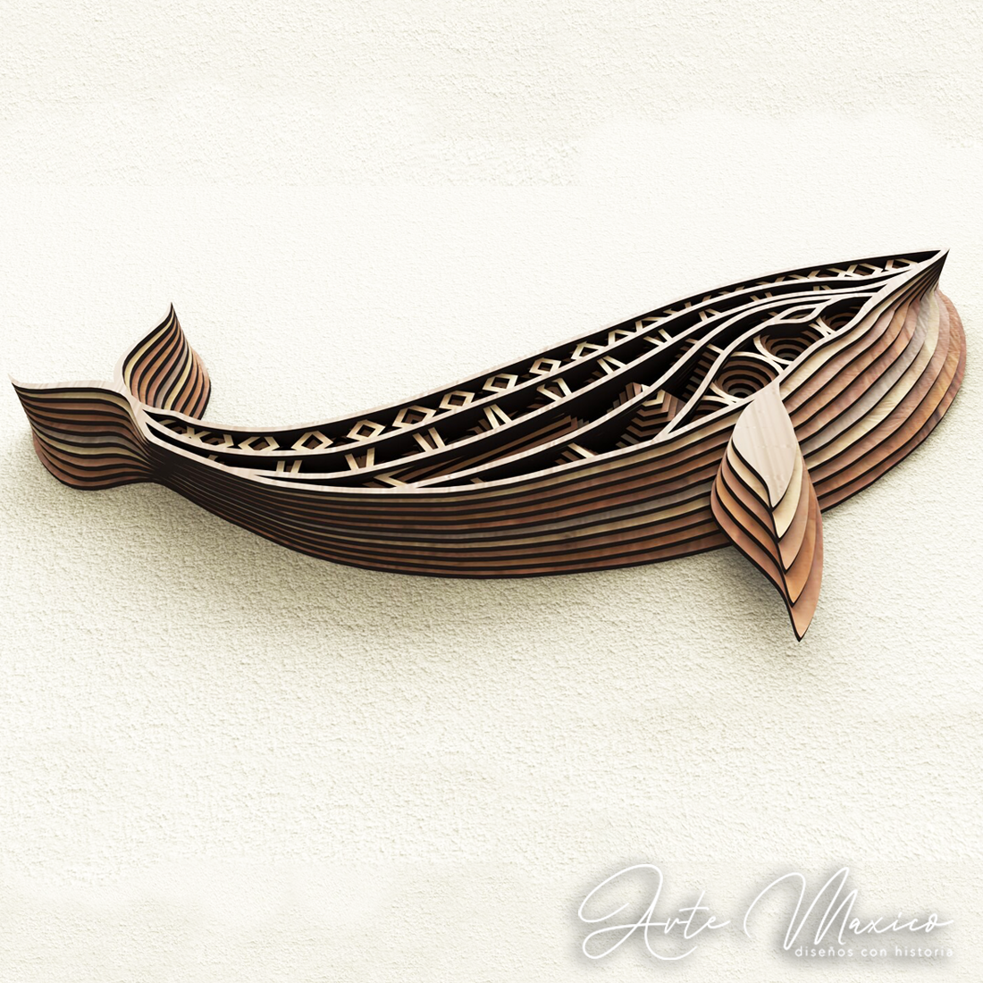 Ballena Azul Multicapas
