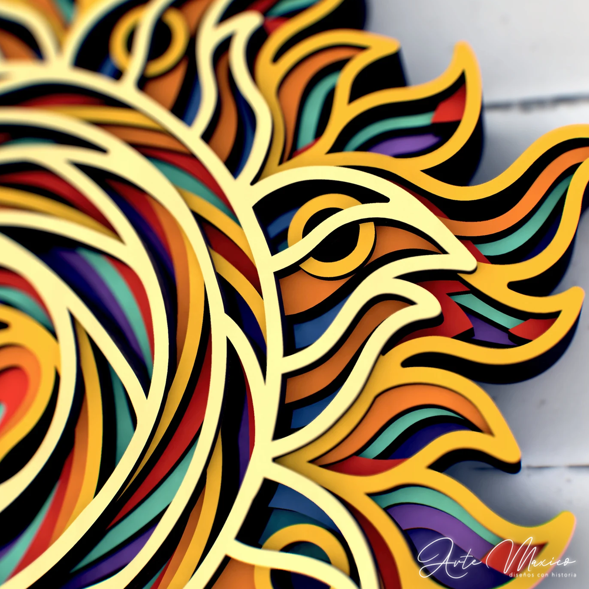 Corazón del Sol Multicapas