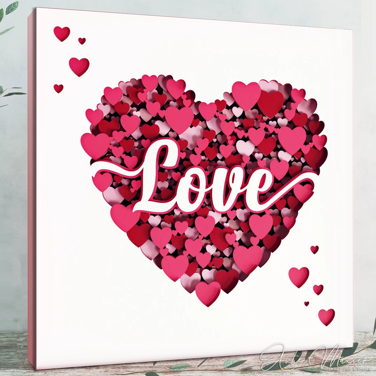 Cuadro Love Multicapas