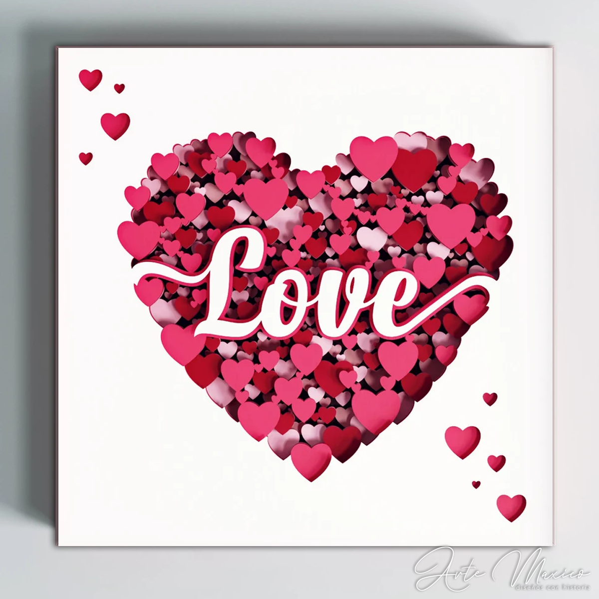 Cuadro Love Multicapas