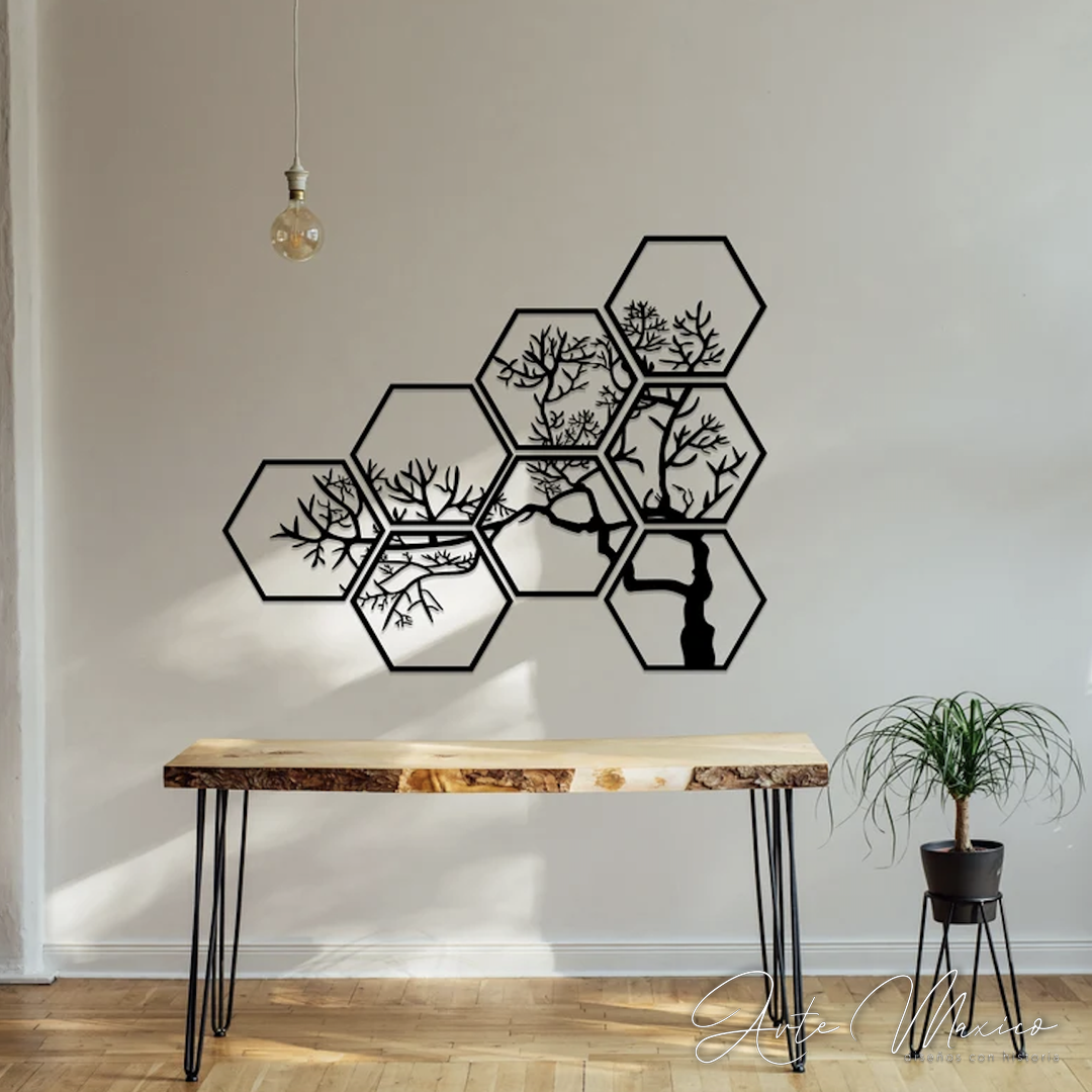 Árbol Seco en Hexágonos