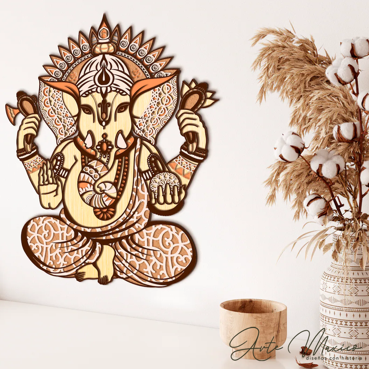 Dios Ganesha Multicapas