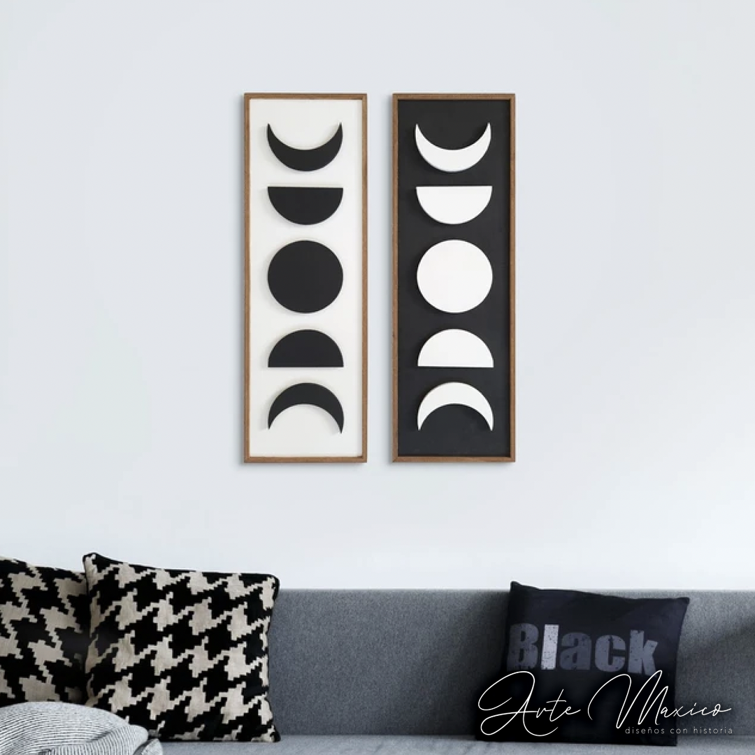 Fases Luna a Relieve