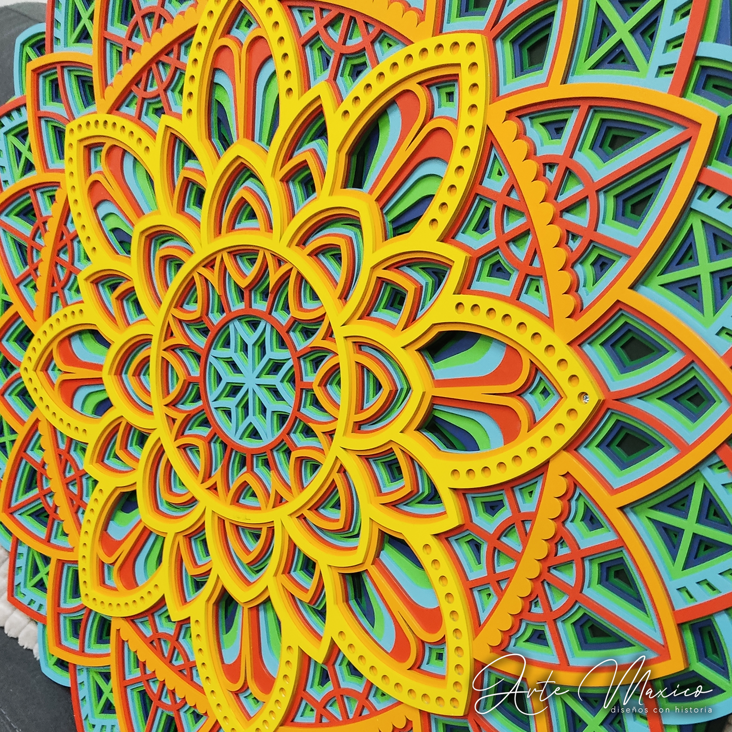 Mandala Quetzal Multicapas