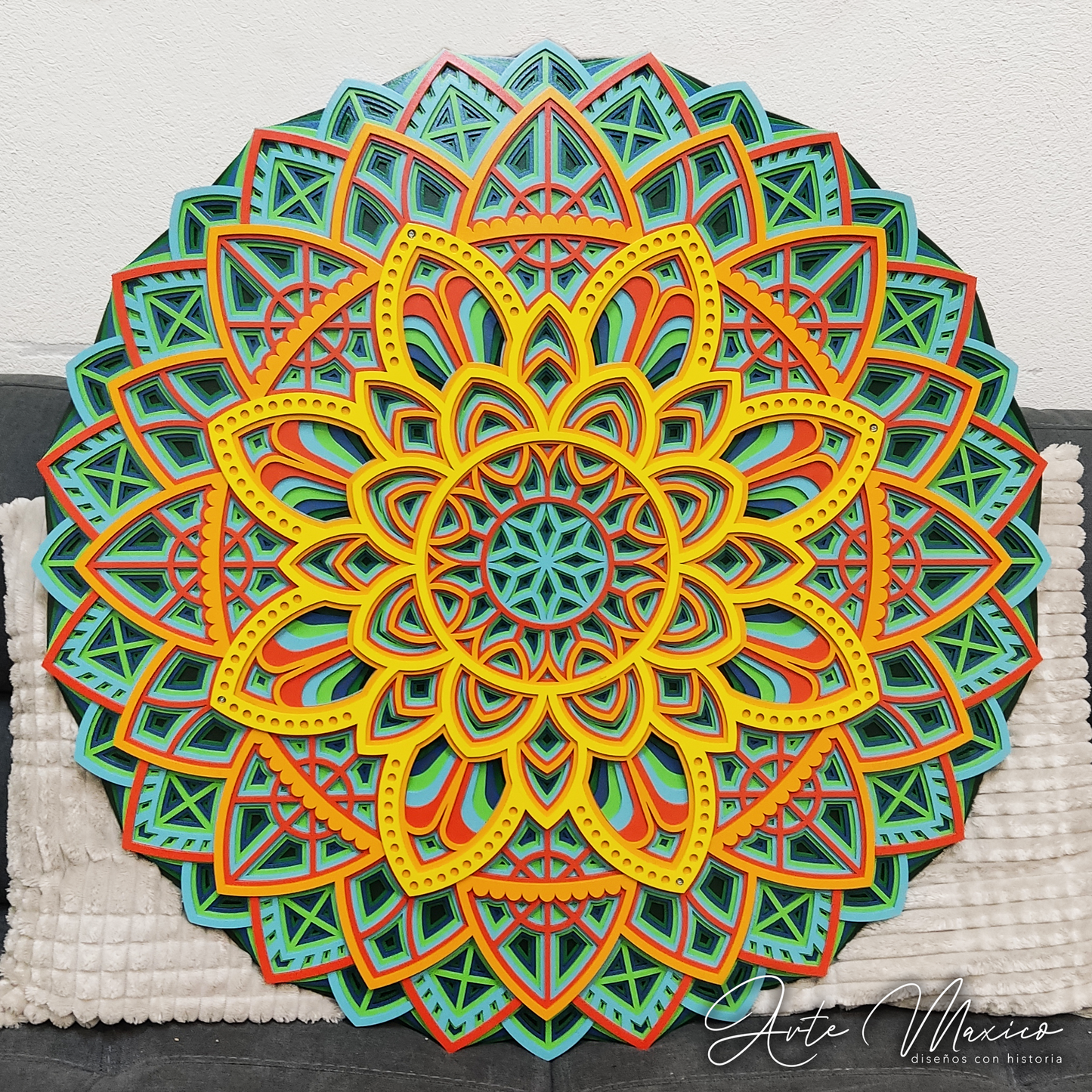 Mandala Quetzal Multicapas