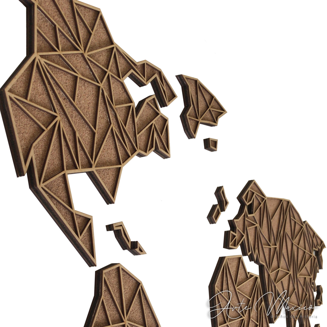 Mapa a Doble Relieve