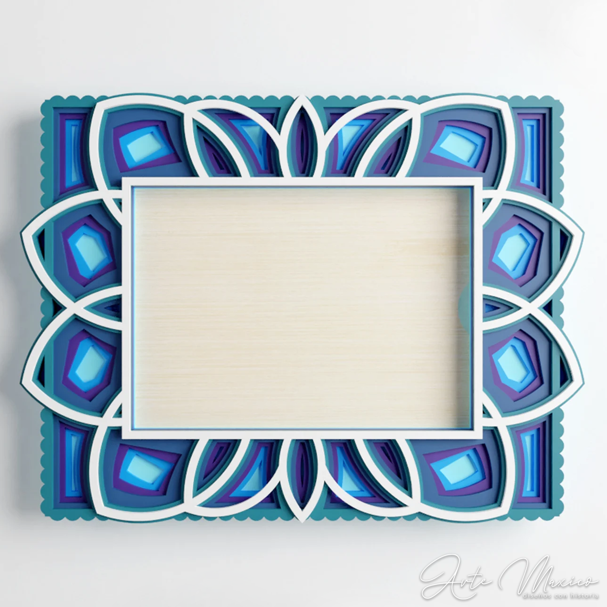 Marco Fotográfico Mandala Multicapas