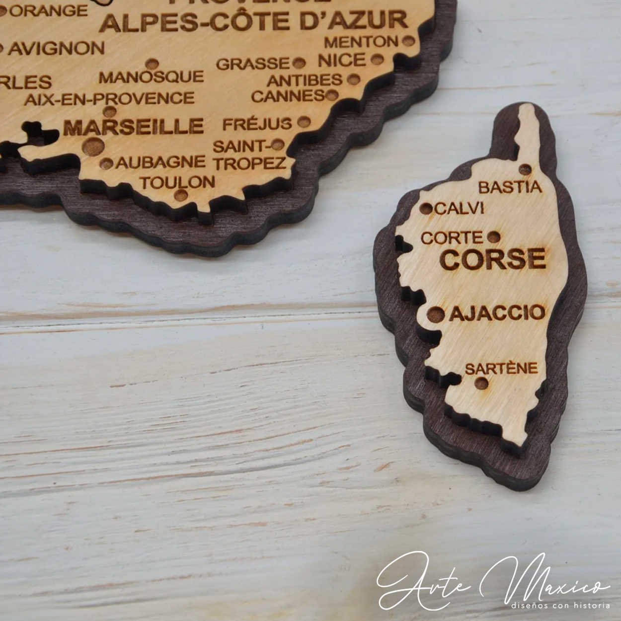 Mapa París con Nombres