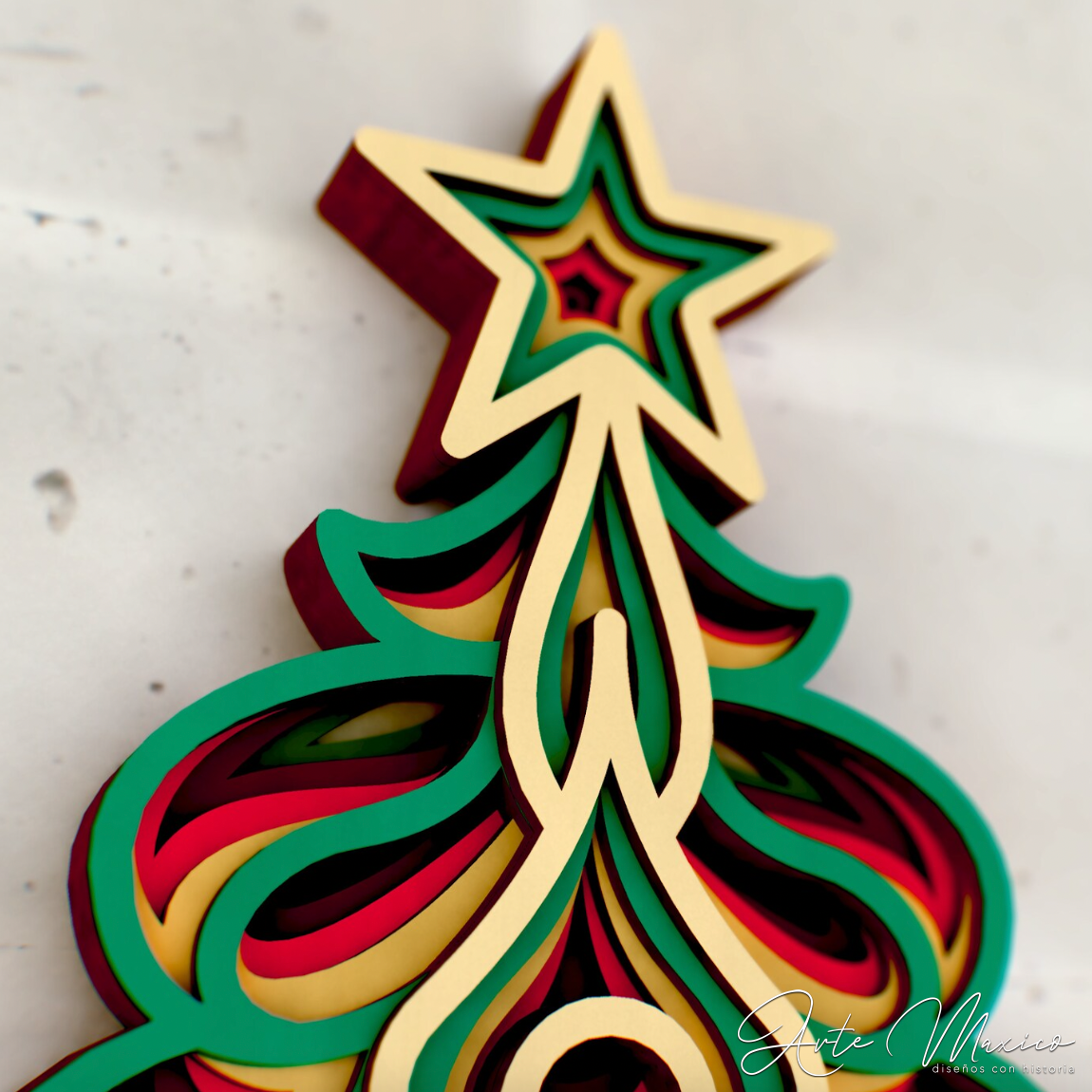 Pino Navideño Multicapas