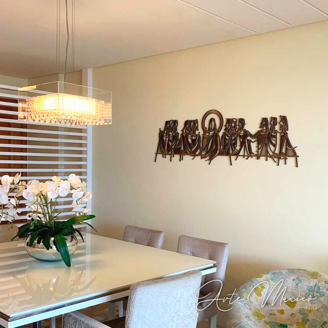 Última Cena Lineal a Doble Relieve