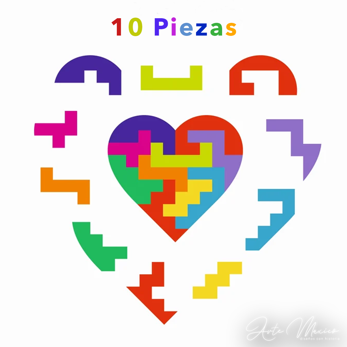 Rompecabezas Corazón