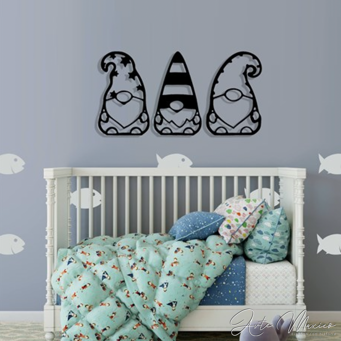 Set Navideño Santas