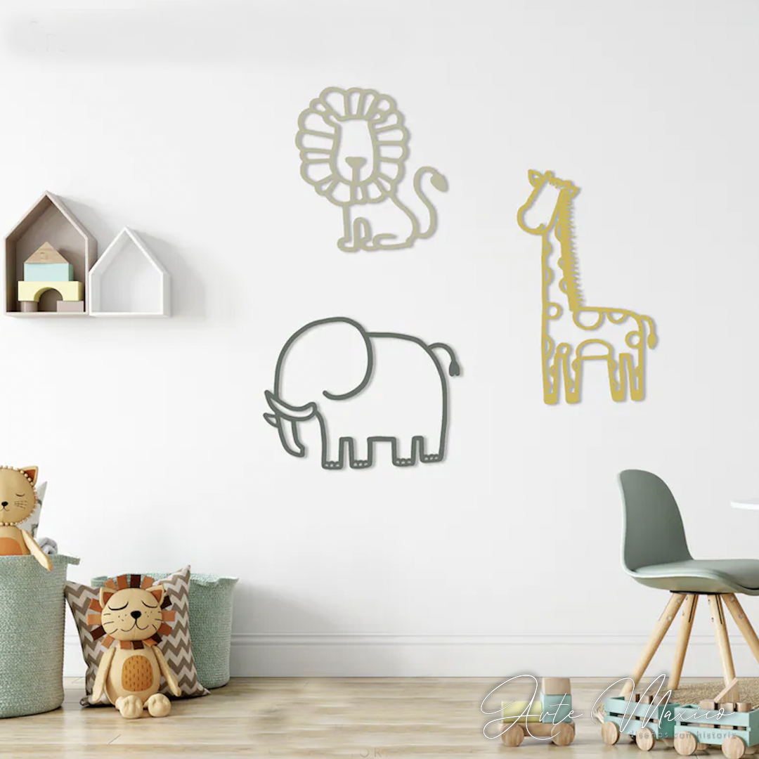 Set Animales de la Jungla