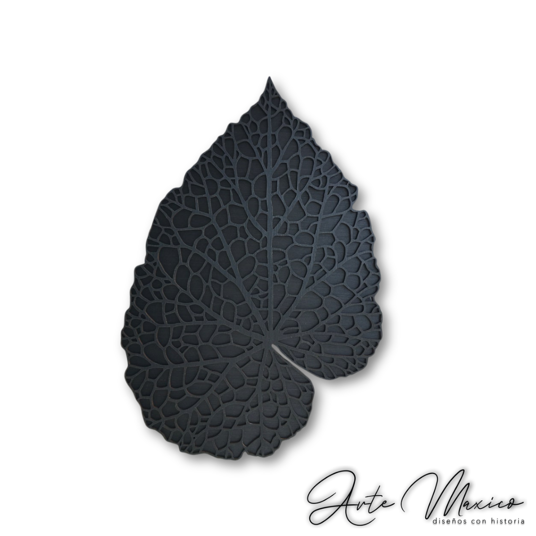 Hoja Boho Alto Relieve