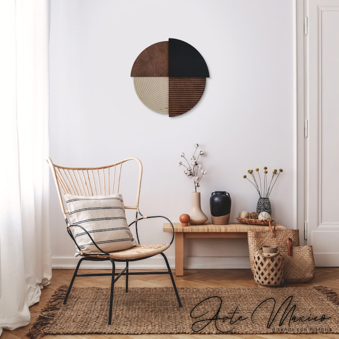 Circulo 4 Elementos Boho