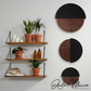 Set de 3 Circulos Eclipse Boho