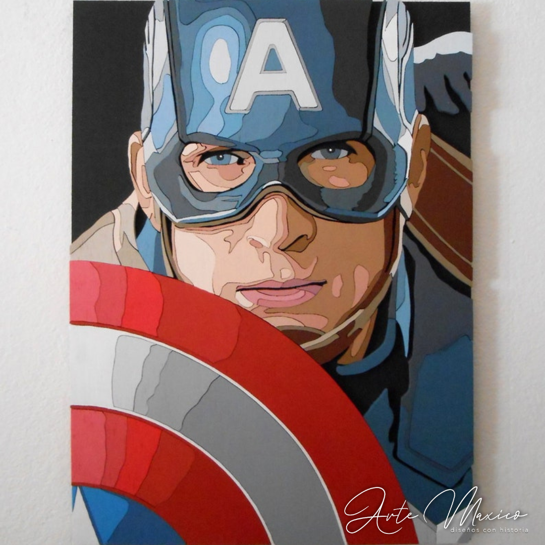 Cuadro Capitán America