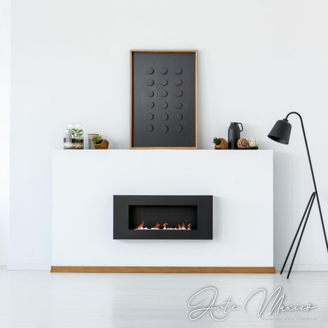 Cuadro Black Dots Boho