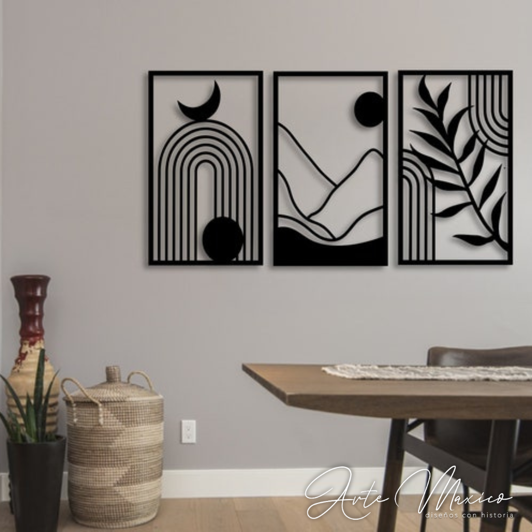 Cuadros Mid Century Boho