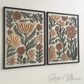 Cuadros Florales Roots White